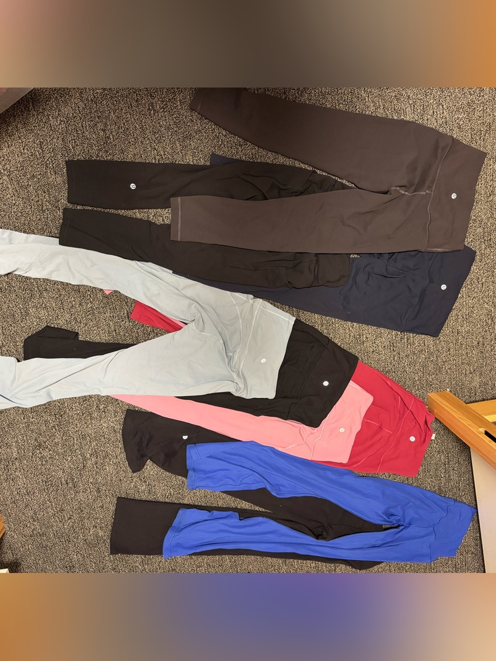 lululemon groove pants and wunder train bundle